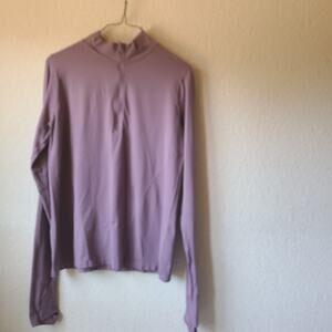 Fabletics Purple Long Sleeve Top Women's Size S